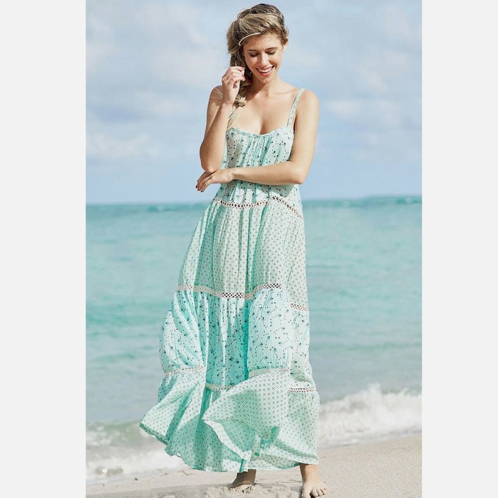 Debbie Katz Lily Beach Cover Up Maxi Dress